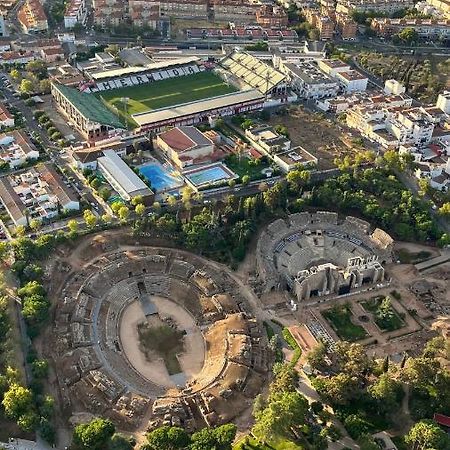 Apartamento Circo Romano- Con Vistas Al Circo Petfriendly Mérida Dış mekan fotoğraf